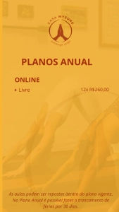 Plano anual online