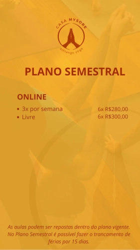 Plano semestral online